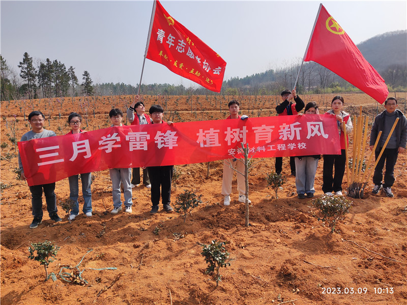 2023年3月2日，安徽材料工程学校师生志愿者在汪溪街道联合村开展植树志愿服务活动 (1).jpg